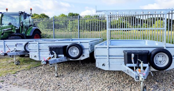 M-Tec 16ft Flatbed trailer – tri axle in stock