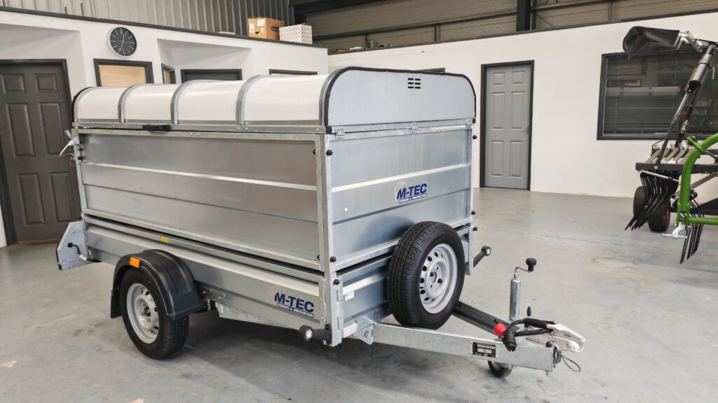 M-TEC Single Axle Canopy Trailer